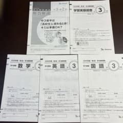 中3☆2025年度第2回☆9月実施☆ベネッセ学力推移調査☆Benesse - メルカリ