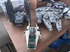 LEGO スターウォーズ　ファルコン　カイロレンのシャトル aウィングのサムネイル