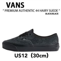 VANS PREMIUM AUTHENTIC HAIRY SUEDE BLACK - メルカリ