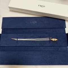 美品】フレッドFREDシャンス アンフィニ ブレスレット k18 - メルカリ