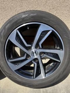 オデッセイ 純正アルミホイール＆タイヤ 215/55R17 溝あり② - メルカリ