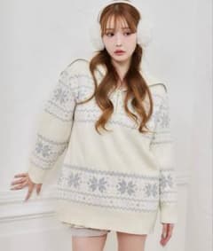one after another NICE CLAUP♡ノルディック柄ニットのサムネイル