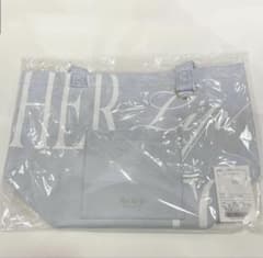 Her lip to ハリプ トートバッグ ライトブルー 名古屋限定のサムネイル