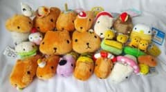 카피바라씨 마스코트 봉제인형 볼 체인