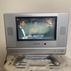 SANYO 7 인치 LCD TV 모니터 DVD 플레이어 본체