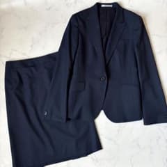 極美品】レミュー アオキ スカート スーツ セットアップ 洗える