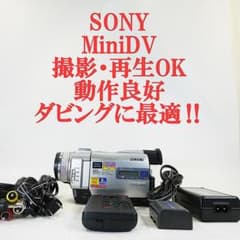 ソニー DCR-TRV20 【動作良好】MiniDVビデオカメラ ダビングに最適