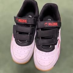 PACIFIC キッズシューズ 20.0cm ブラック ホワイトのサムネイル