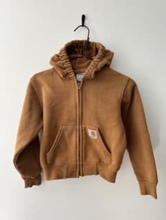 カーハート スウェット パーカー キッズ 4T 110 carhartt 古着のサムネイル
