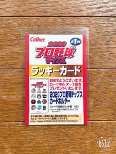 プロ野球チップス　2020ラッキーカードのサムネイル