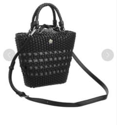 新品 MARY QUANT アミコミデイジーポイント 2WAYミニトート カゴ