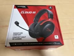 新品未開封　HyperX CLOUD III ゲーミングヘッドセット 本体のサムネイル