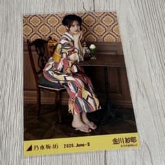 乃木坂46 生写真 真夏の全国ツアー 浴衣 金川紗耶 座りヒキのサムネイル