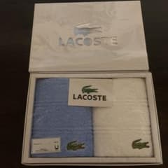LACOSTE    新品★ タオルチーフ2枚✖️2セットのサムネイル