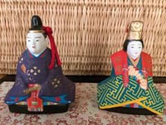 ひな人形　土鈴　古型博多人形のサムネイル