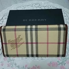 Burberrys  長財布  茶チェックのサムネイル
