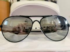 OAKLEY アビエーターサングラス グレー　美品のサムネイル