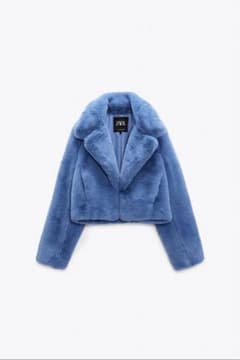zara フェイクファーカーディガンのサムネイル
