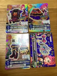 アイカツ カード ミュージカルスコーピオン 4枚セットのサムネイル