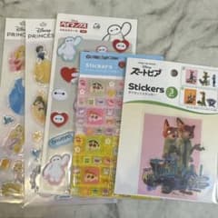 お値下げ！正規品　Disney シール　ベイマックス　タイルシール　セットのサムネイル