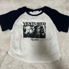 WEGO ラグランTシャツ ロゴプリント ドロストのサムネイル