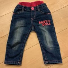 ベビードール デニムパンツ 80 最終値下げ！のサムネイル