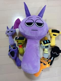 スプランキー　ぬいぐるみセットのサムネイル