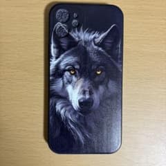 iPhone12用ケース 狼デザインのサムネイル