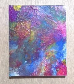 アクリル画 抽象画 キャンバスパネルのサムネイル