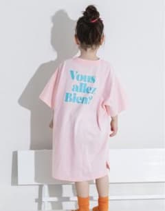 ペアマノン　バックプリントTシャツワンピースのサムネイル