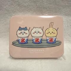 【未使用】ちいかわ縁日 缶入りメモ 缶マグネット付きのサムネイル