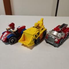 パウ・パトロール ミニカー 3台セットのサムネイル