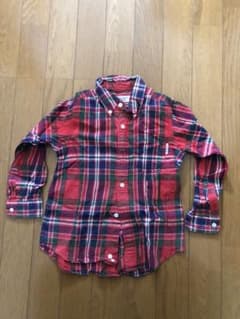 ミキハウスチェックシャツ 110cmのサムネイル