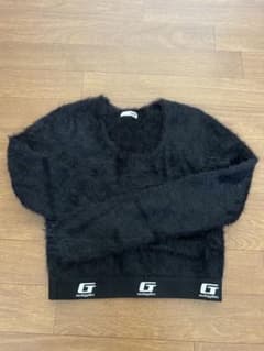 GYDA ブラックファー風クロップドセーターのサムネイル