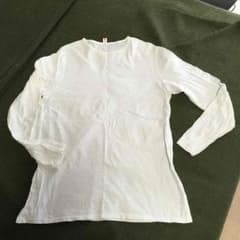 homspun  ホームスパン 長袖 Tシャツ ホワイト Mサイズのサムネイル