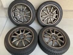 【最終値下げ】5次元 17インチ 7j +45 5穴pcd100 ブロンズのサムネイル