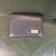 GUCCI 名刺入れ カードケース ブラック レザーのサムネイル