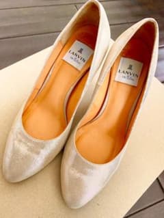❤︎LANVIN en Blue❤︎ゴールド総ラメ❤︎パンプス❤︎23❤︎❤︎ランバン❤︎のサムネイル