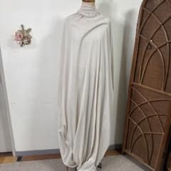 ニット生地　パワーネット　ベージュのサムネイル