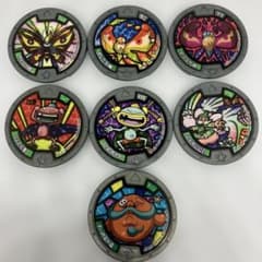 妖怪ウォッチ 妖怪メダル ポカポカ 7枚まとめ売り 初代メダル バラ売り