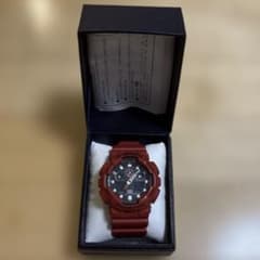 G-SHOCK GA-100B レッド 腕時計 電池切れ 動作未確認 - メルカリ