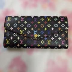 LOUIS VUITTON モノグラム マルチカラー 長財布　ポルトフォイユサラのサムネイル