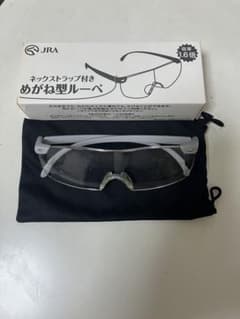 JRA ネックストラップ付き めがね型ルーペ 1.6倍のサムネイル