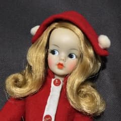 ☆希少赤色 モデルミスコート☆タミーちゃん サイドパート ロング 