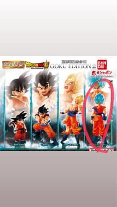 HGシリーズ GOKU EDITION 2 超サイヤ人ゴッド超サイヤ人孫悟空のサムネイル