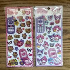 正規品 平成はっぴーフォン 日焼けキティ マイメロ クロミ サンリオのサムネイル