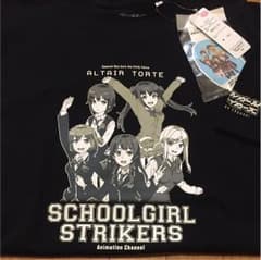 新品  スクールガールストライカーズ  ティーシャツのサムネイル