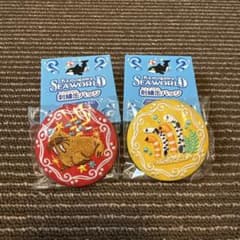 鴨川シーワールド 刺繍缶バッジ 2個セット - メルカリ