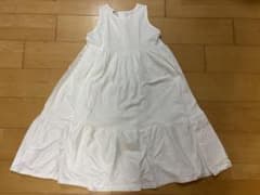 nan様専用　まとめ買い　150 120ノースリーブの白ワンピースのサムネイル