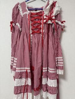 7/2までの出品♡BABY♡巻き薔薇ドールワンピースエンジ 7/2までの出品♡BABY♡巻き薔薇ドールワンピースエンジ - メルカリ